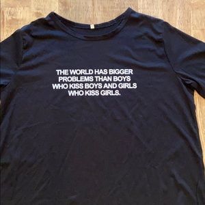 Black romwe shirt